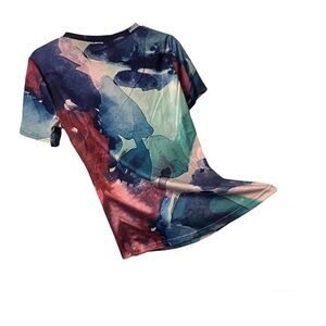 JFN Cosmic Galaxy Trippin Print Psychedelic Graphic Tee Perfect Condition BNWT